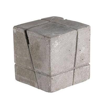 Set van 4 menuhouder 3.0x3.0cm beton incl. 30kaarten