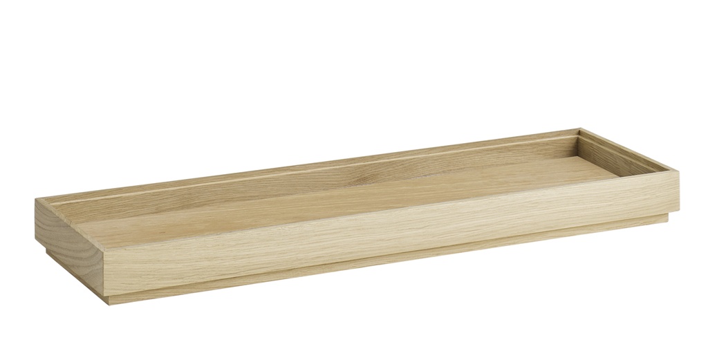 Houten tray 2/4 gn (H)4.5cm Valo