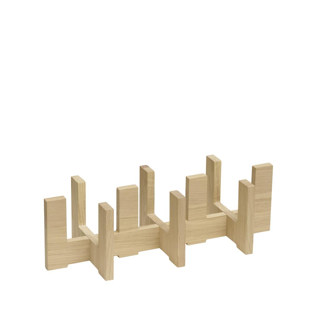 Houder eikenhout voor 3 karaffen Lines Valo APS