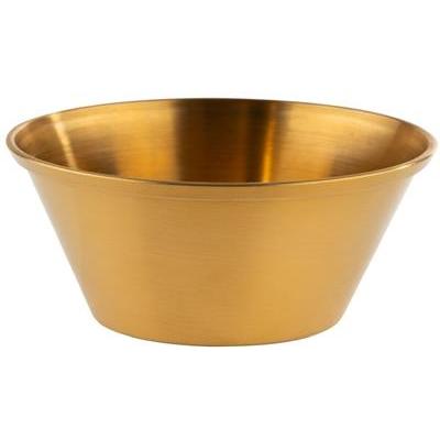 Set van 6 dipper/tipje 6.0cm goud