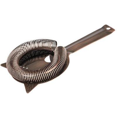 Bar strainer 9.0x18.0cm(H)3.5cm vintage koper