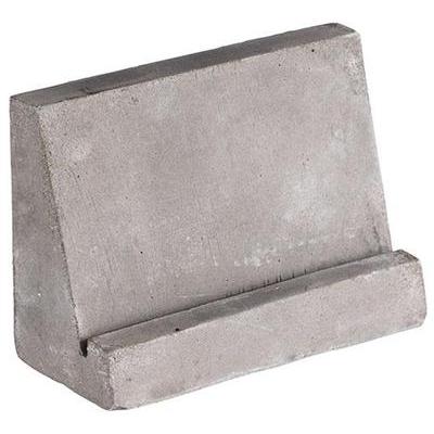 Set van 2 menuhouder 8x3.5cm beton incl. 30 kaarten