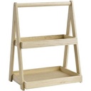 Etagere 2-laags 35.0x26.5(H)44.5cm Valo