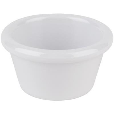 Dipper/tipje 7.5cm Casual melamine wit
