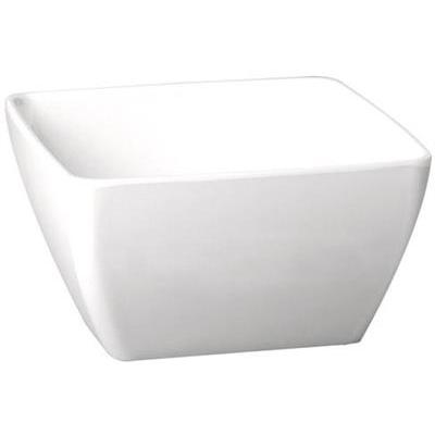Kom vierkant 25.0x25.0cm pet friendly wit