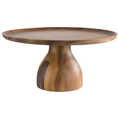 Taartstandaard 33.0cm (H)16.0cm acacia