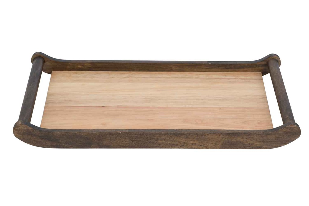 Dienblad 40.0x24.0x4.0cm hout C&T