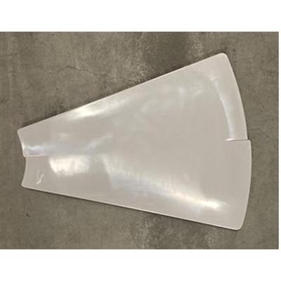 Schaal 40.0cm Trapezoide wit melamine crl – uitlopend