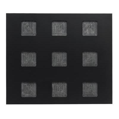 Tray 3x3 (h)0.8x28.0x24.0cm Modus melam.978x – uitlopend