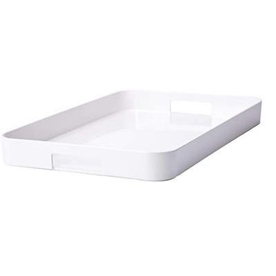 Dienblad rechthoek 53.0 x 34.5 cm wit Galleryl melamine zak