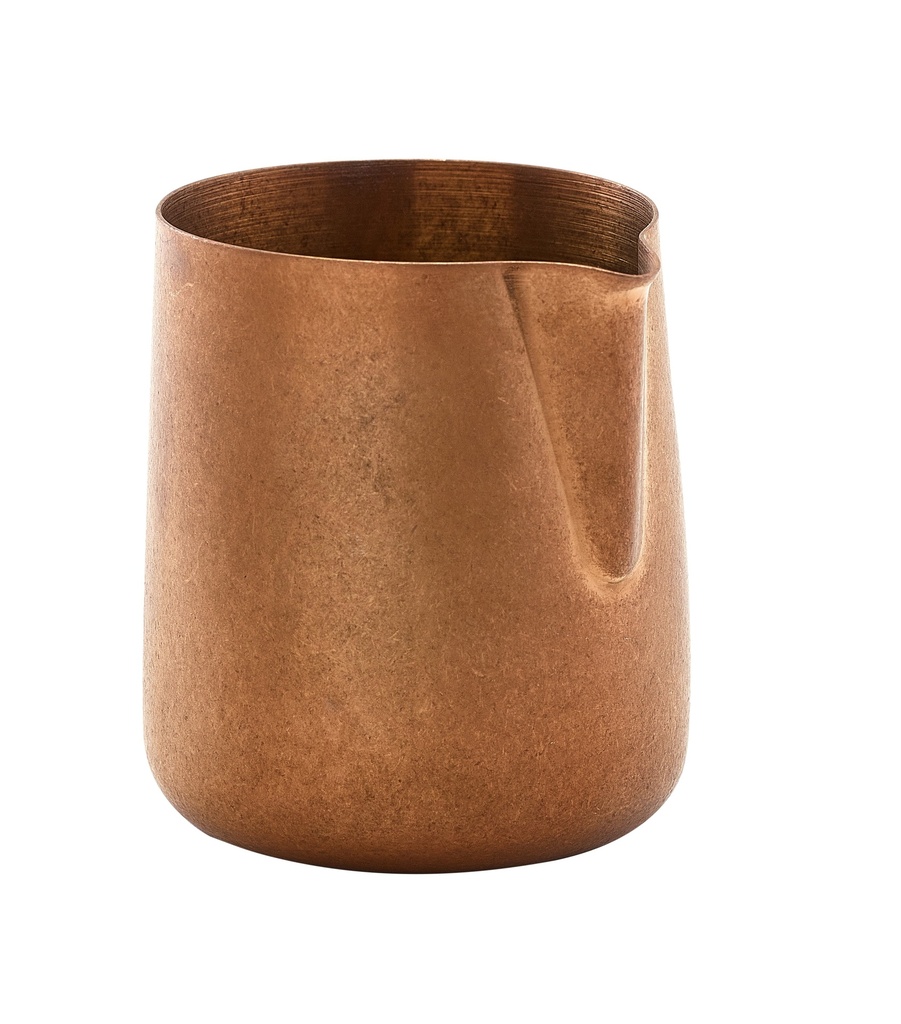 Melk/sauskan 15.0cl RVS vintage copper