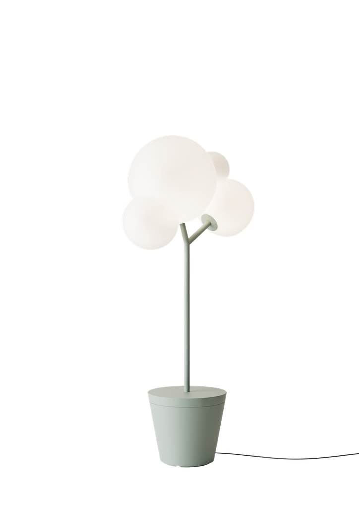 Vloerlamp 185.0cm Tree of Light sage green