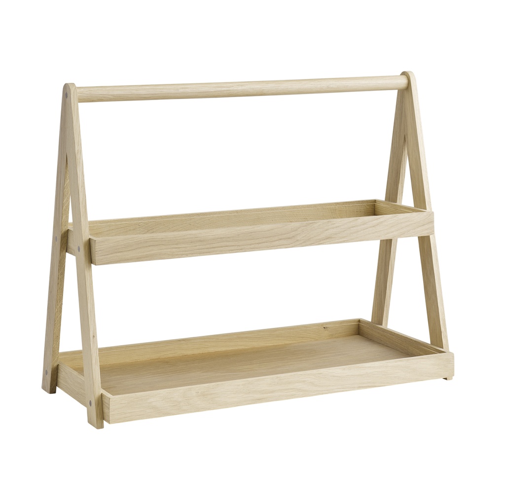 Etagere 2-laags 55.5x26.5(H)44.5cm Valo 