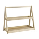 Etagere 2-laags 55.5x26.5(H)44.5cm Valo 