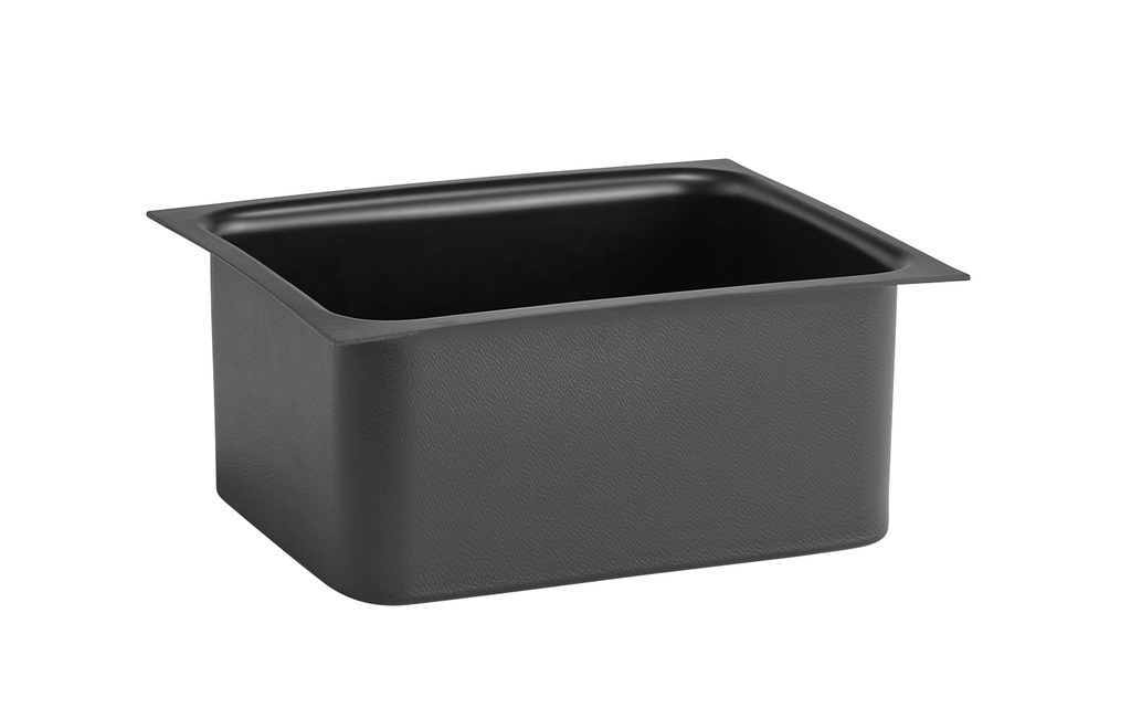 Inzetbak 1/2 gn black (H)14.0cm kunststof Valo