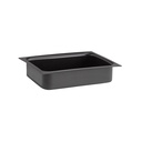 Inzetbak 1/2 gn black (H)6.0cm kunststof Valo