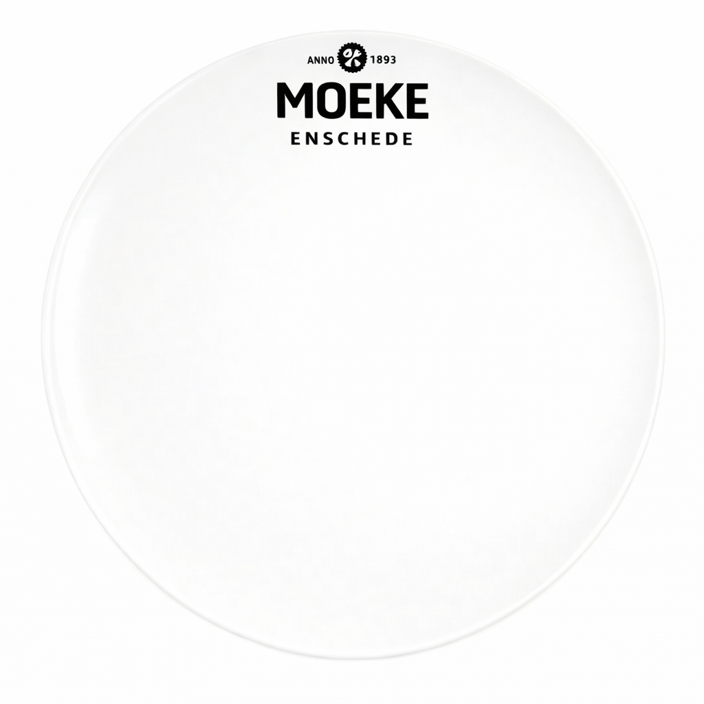 Bord plat coupe 26.9 cm Classic White 276X met logo Moeke Enschede 12u