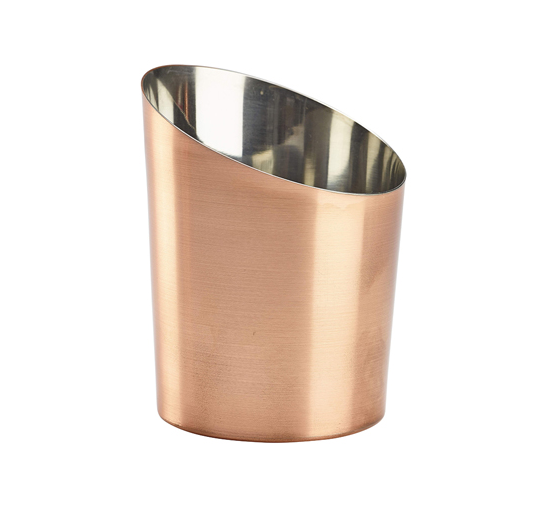 Serveerbeker schuin Copper 