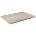 Serveerschaal 25.5x10.5cm Travertine 2916