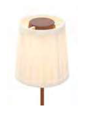 Lampenkap tbv Swap Stof creme / rust