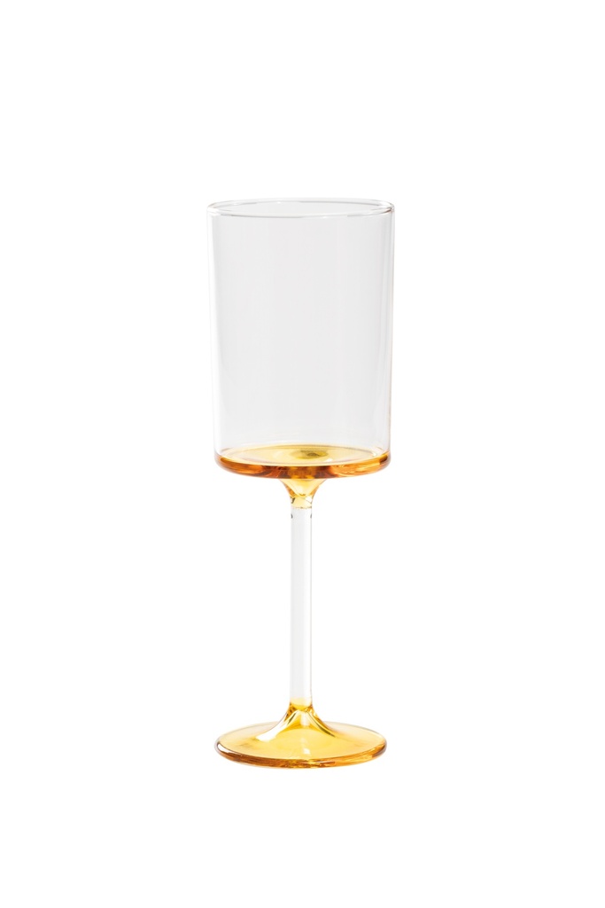 Wijnglas 31cl Discobolo geel