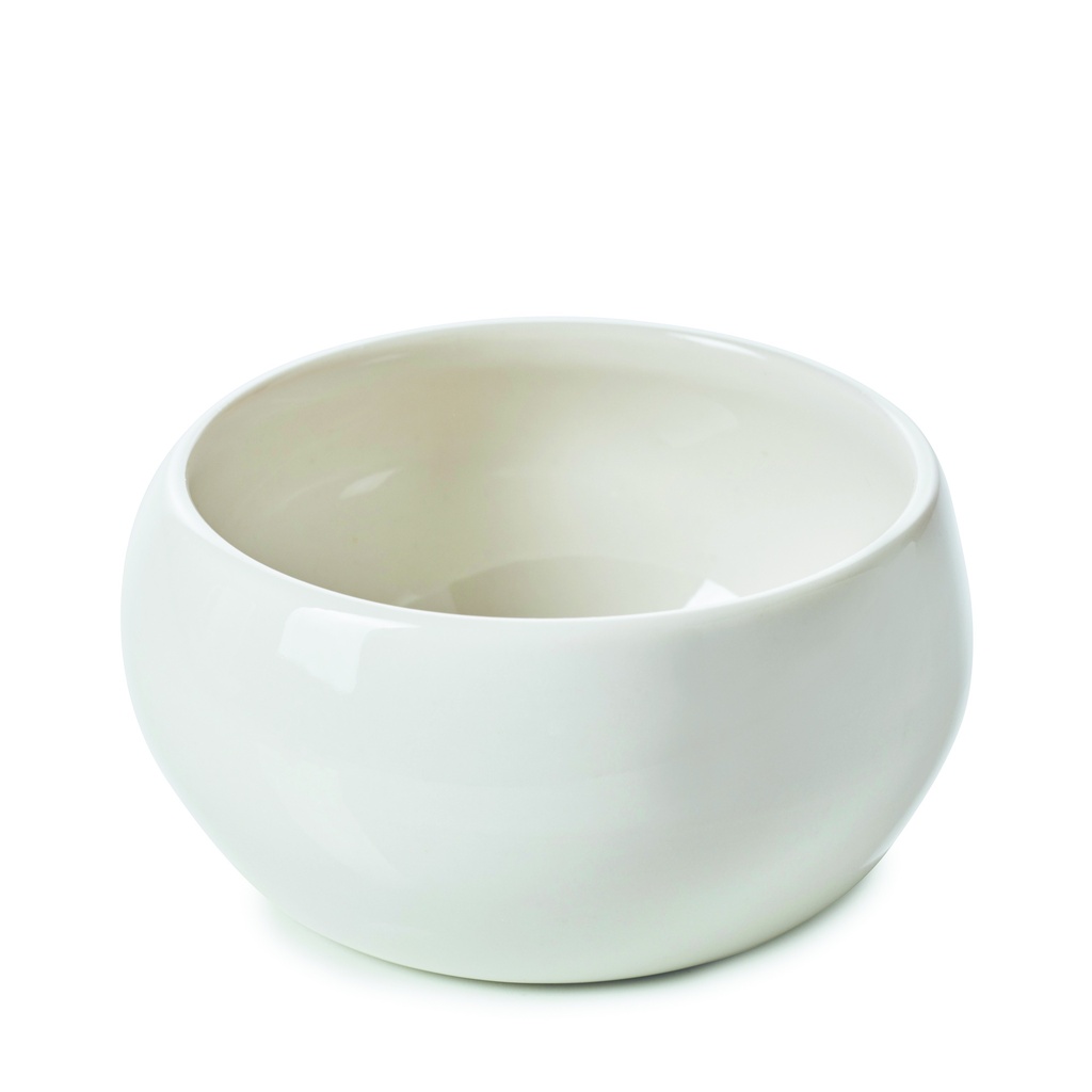 Kom 12.6cm Madeleine alabaster white