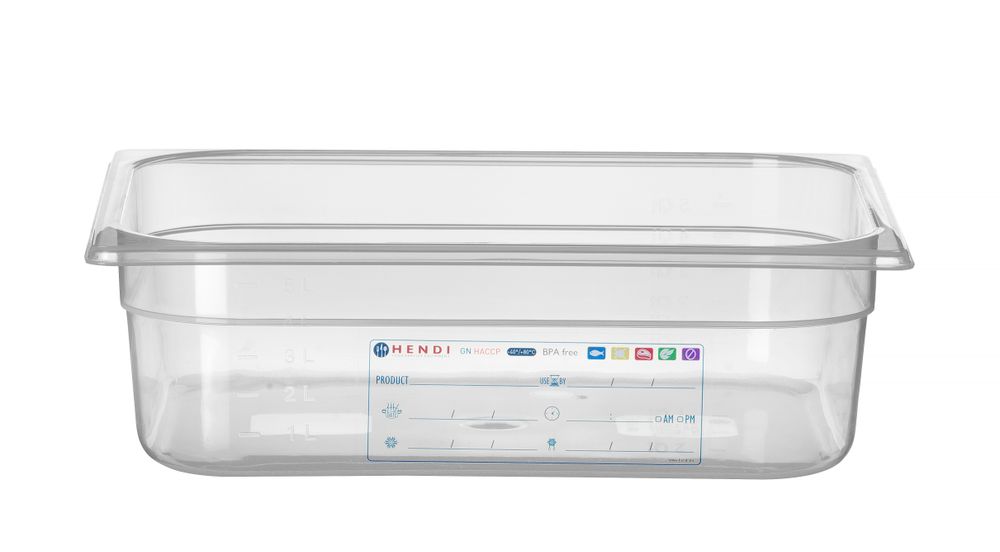 GN Bak poly 1/2 10.0 cm HACCP