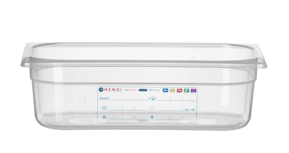 GN Bak poly 1/3 10.0 cm HACCP