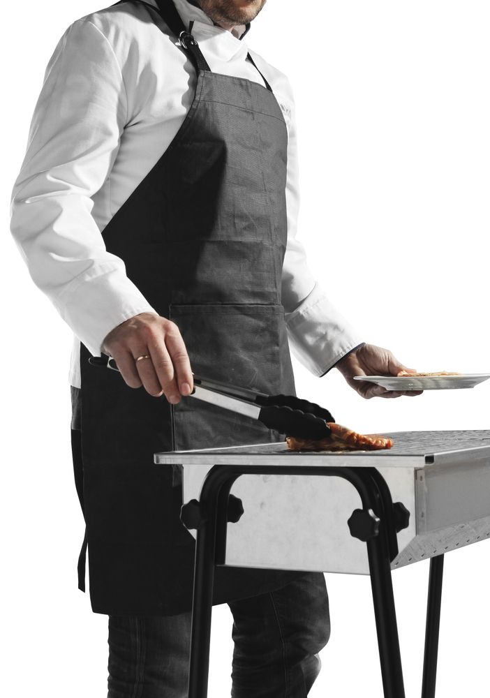 Schort barbecue met vlamvertragende coating Hendi