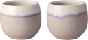 Set a 2 eierdopjes Perlemor Sand 8357
