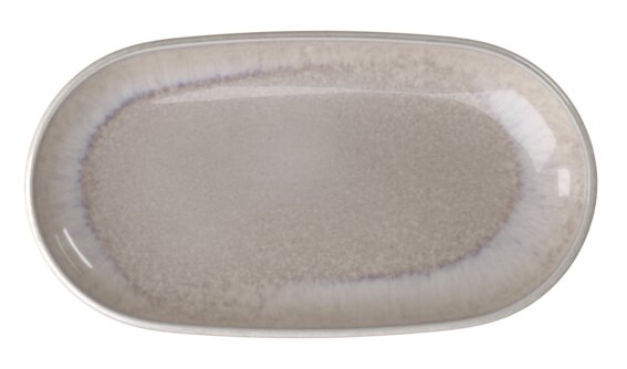 Serveerschaal ovaal 23.0x13.0cm Perlemor Sand 2930