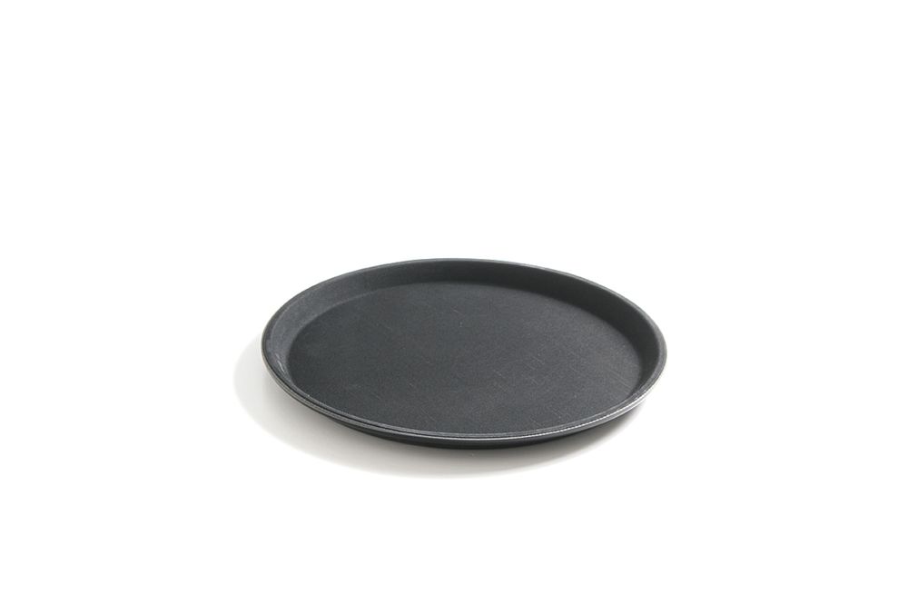 Dienblad 40.0cm anti-slip zwart vaatwasbestendig