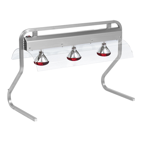 Warmhoudbrug 103cm met 3 lampen