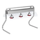 Warmhoudbrug 103cm met 3 lampen