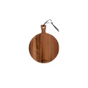 Serveerplank rond 25cm Pure Teak Wood