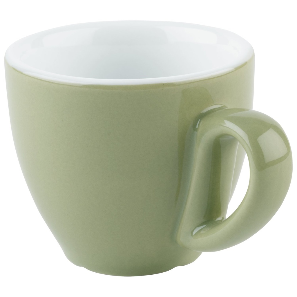 Espressokop 80.0 ml 6.0x6.0x5.5cm Snug groen porselein 