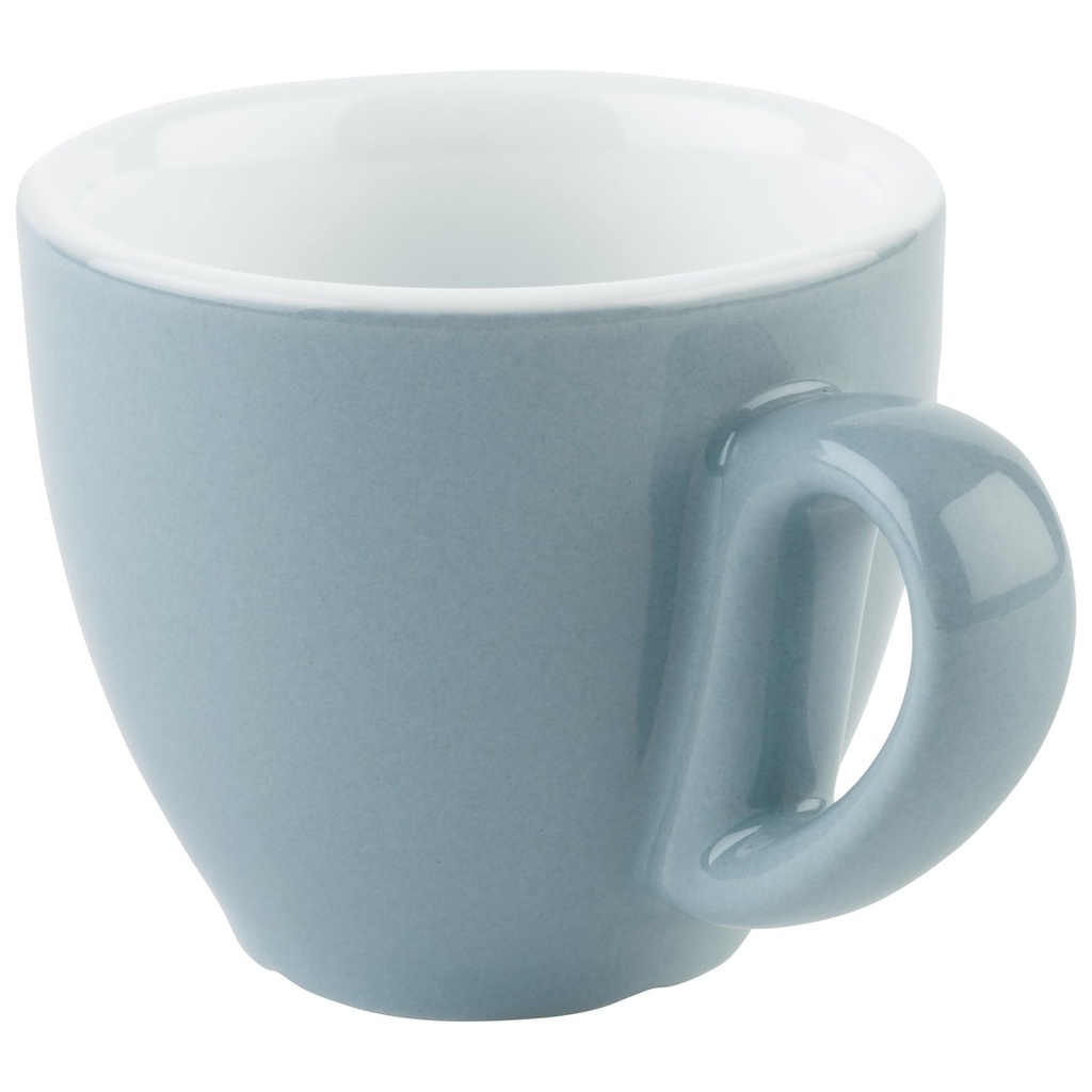 Porseleinen espressokop 80.0ml Ø6.0xH5.5cm Snug met blauwe oor 