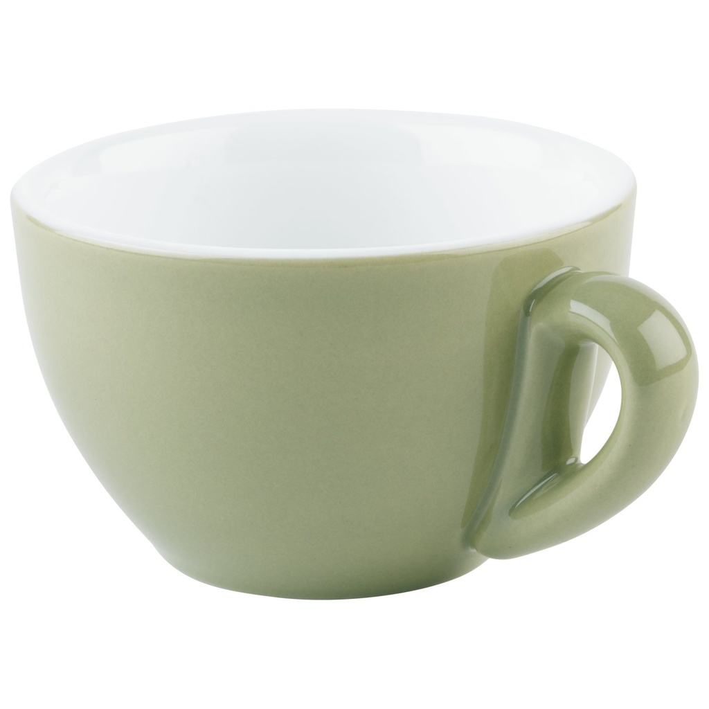 Koffiekop 200.0 ml 9.5x9.5x6.0cm Snug groen oor  stuks porselein