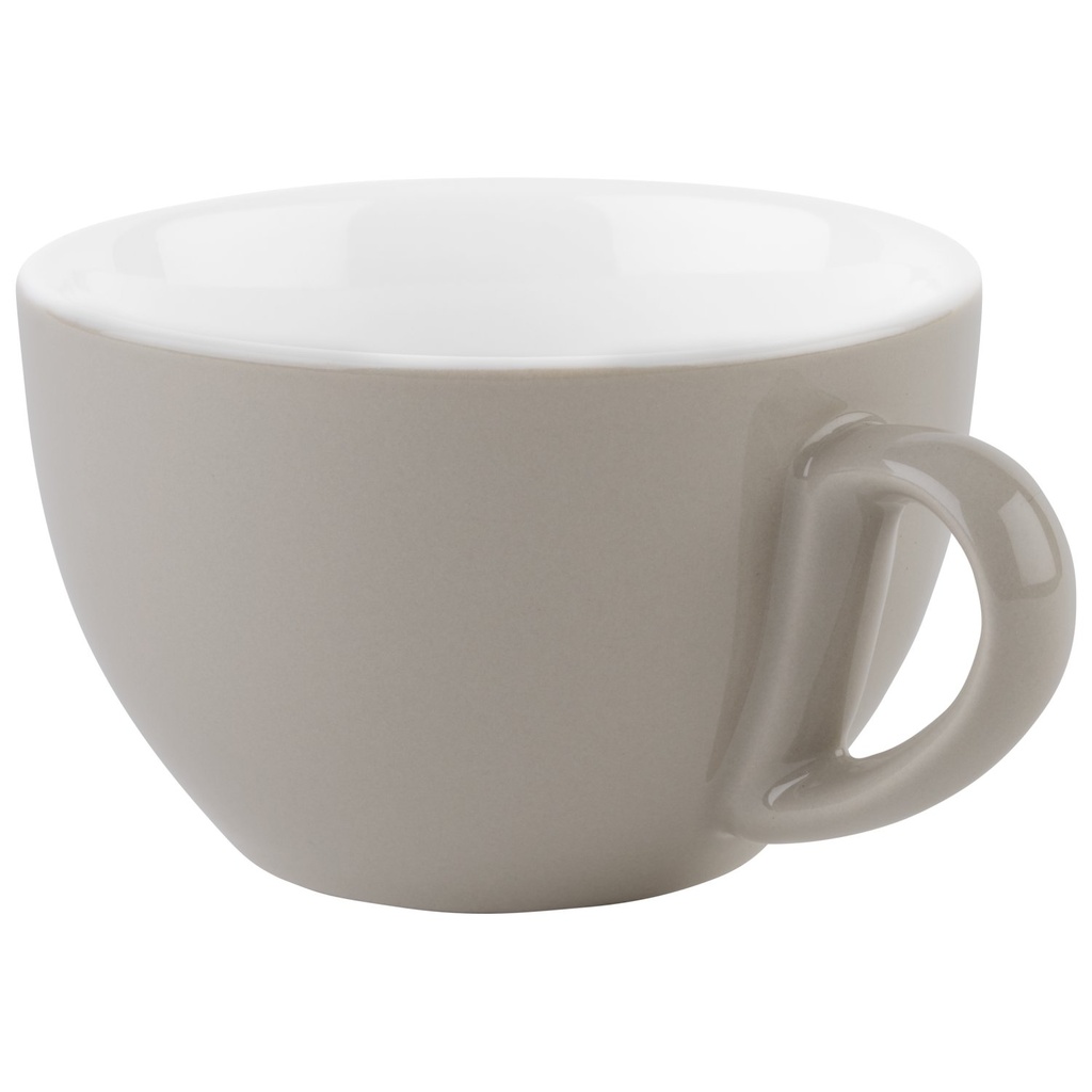 Cappuccinokop 300.0 ml Ø10.5xH6.5cm  Snug met taupe oor porselein