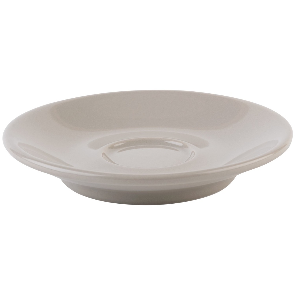Espresso schotel Snug taupe  11.5x11.5x2.0cm porselein