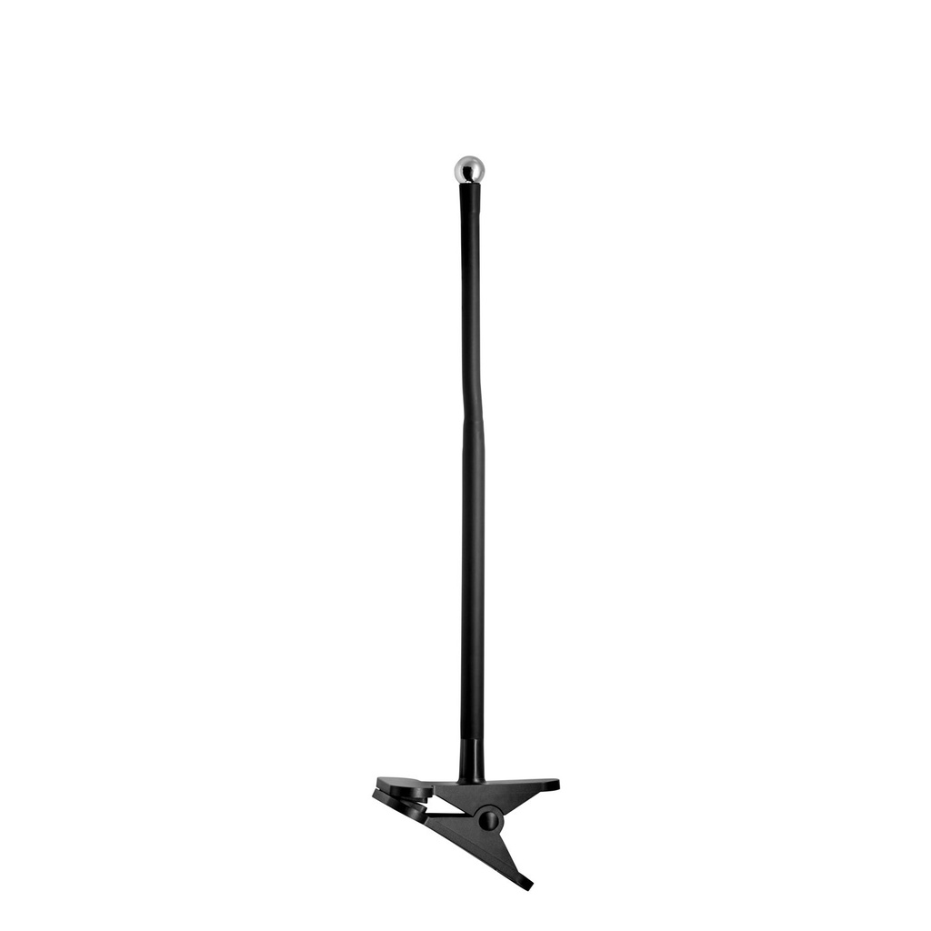 Klem 11 x 7.5 cm met flexibele arm 40.0 cm 3-delig met bevestigingsbeugel en stang 20.0 cm 11.0x7.5x44.0cm Valumo