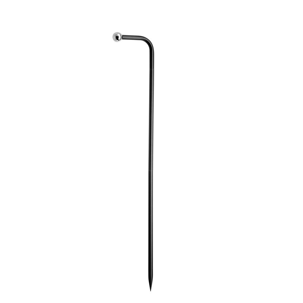 Inzetstuk insteekstang driedelig met punt 24.0 cm en verlengstang 24.0 cm 0.9x8.5x55.0cm Valumo