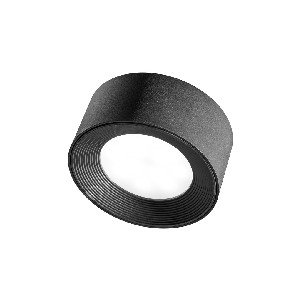 Lichtkop 10.0x10.0x4.5cm Valumo zwart