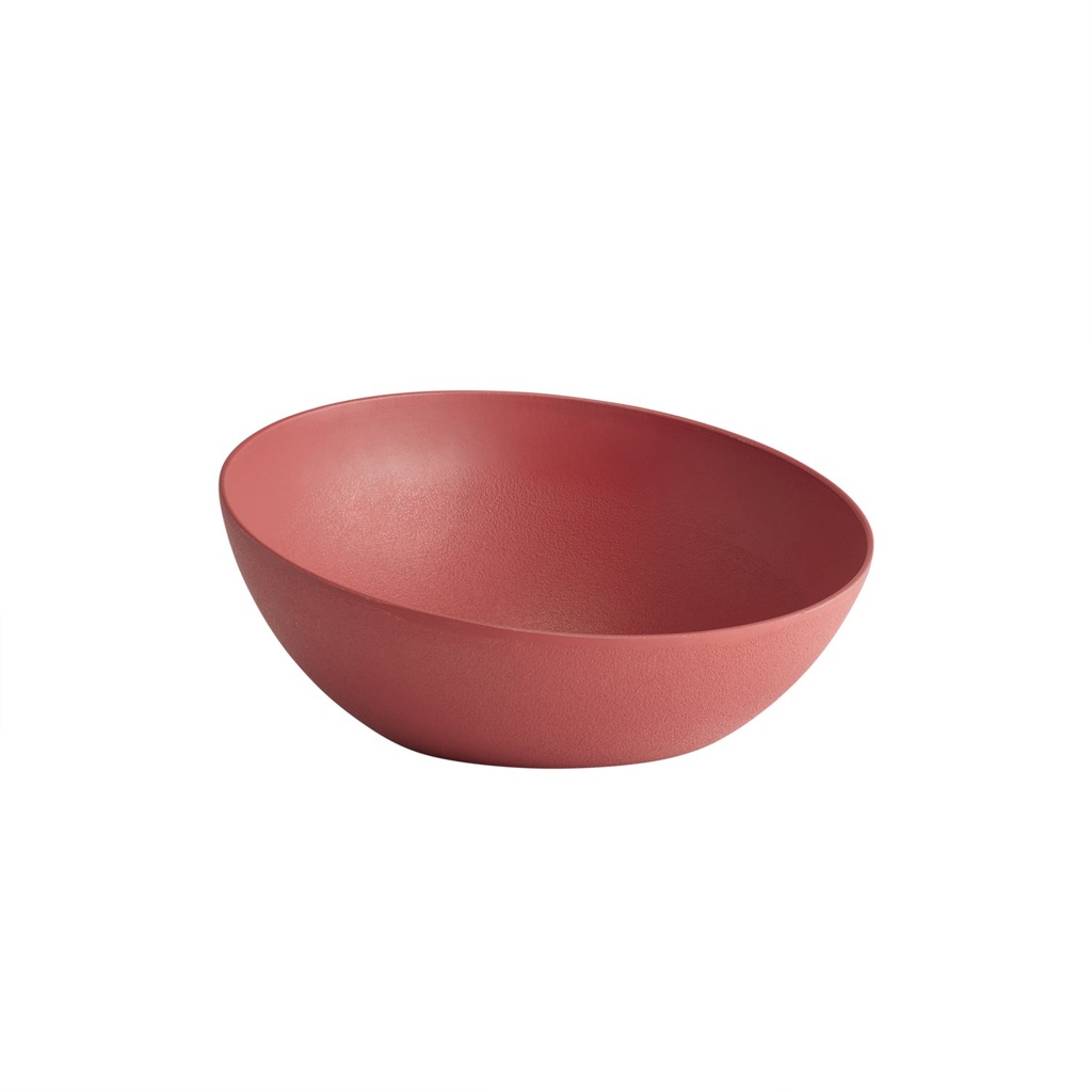 Kom 26.5x12.0cm Frostfire rood aluminium