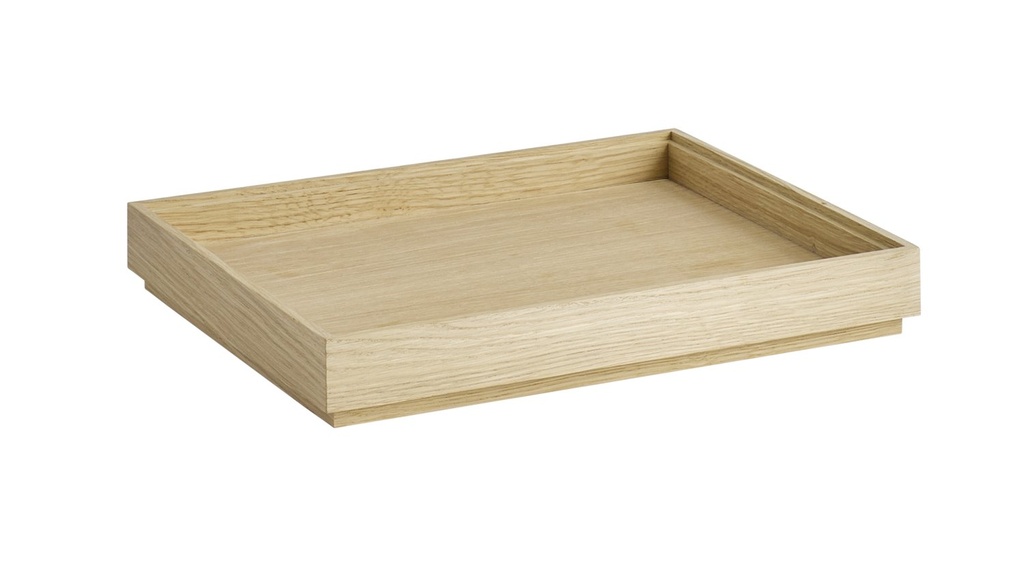 GN 1/2 Houten Box Valo Eikenhout Geolied 32.5x26.5cm H 4.5cm