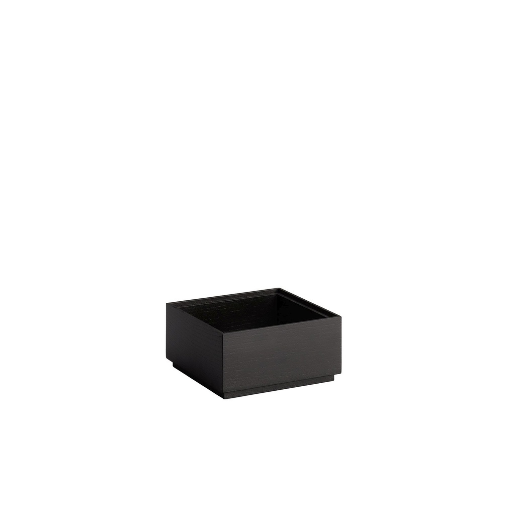 Bord 25.0x18.0cm ovaal houten leisteen look