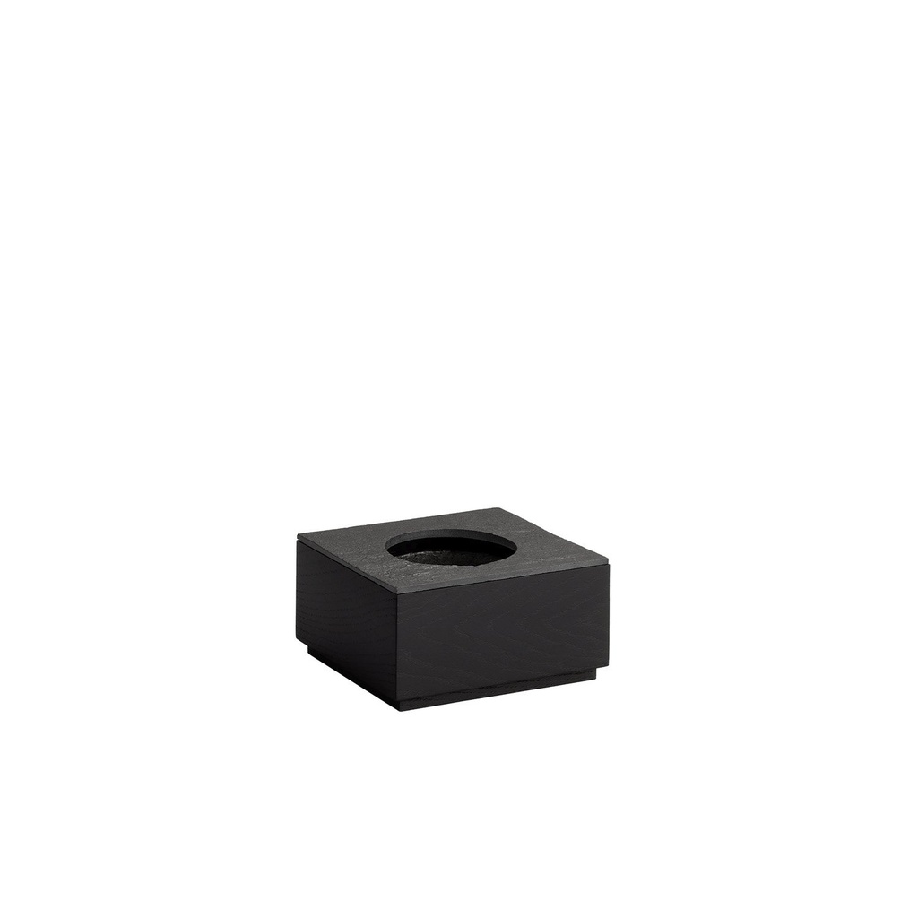 Koelbox GN 1/6 17.6x16.2x9.0cm Valo Eikenhout met zwart PE koelelement en EPP inzetstuk