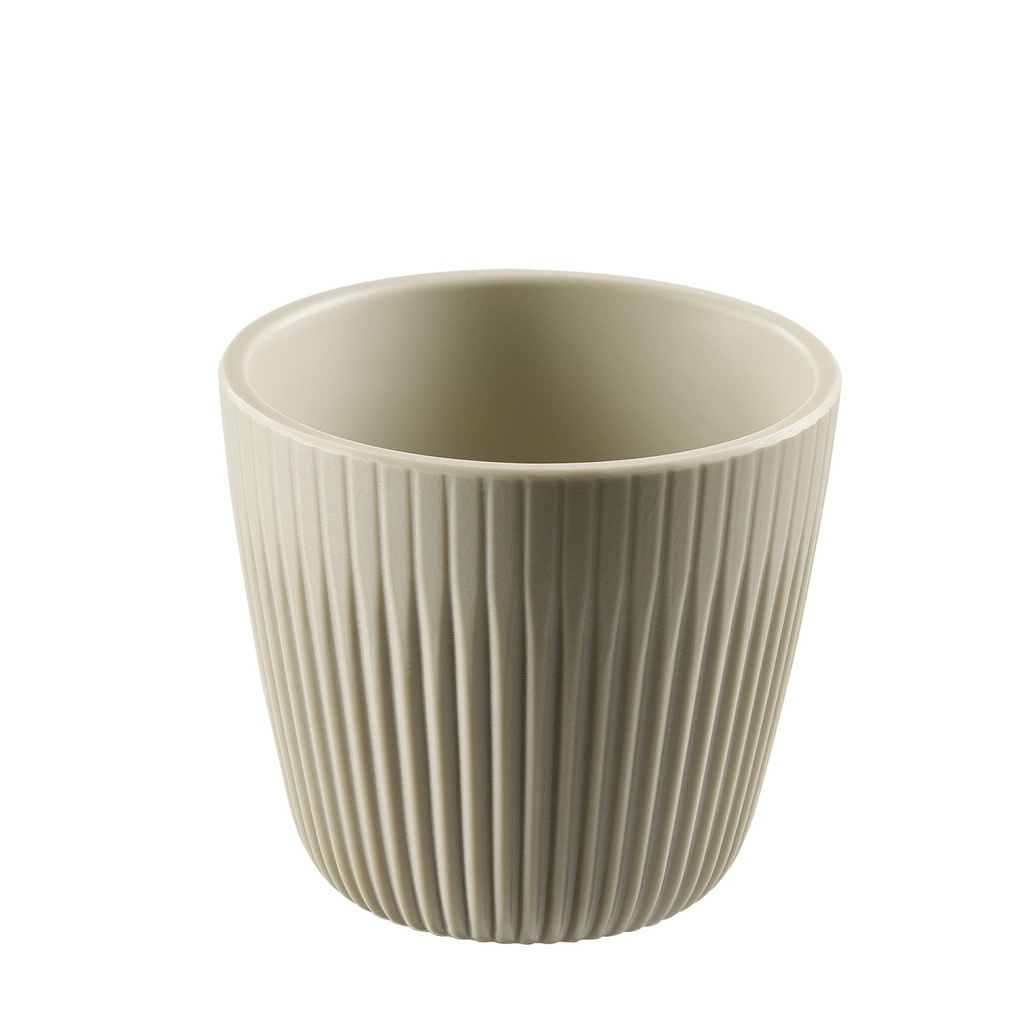 Melamine kom set van 6 180.0ml 8.5x8.5x7.5cm Lineo grijs