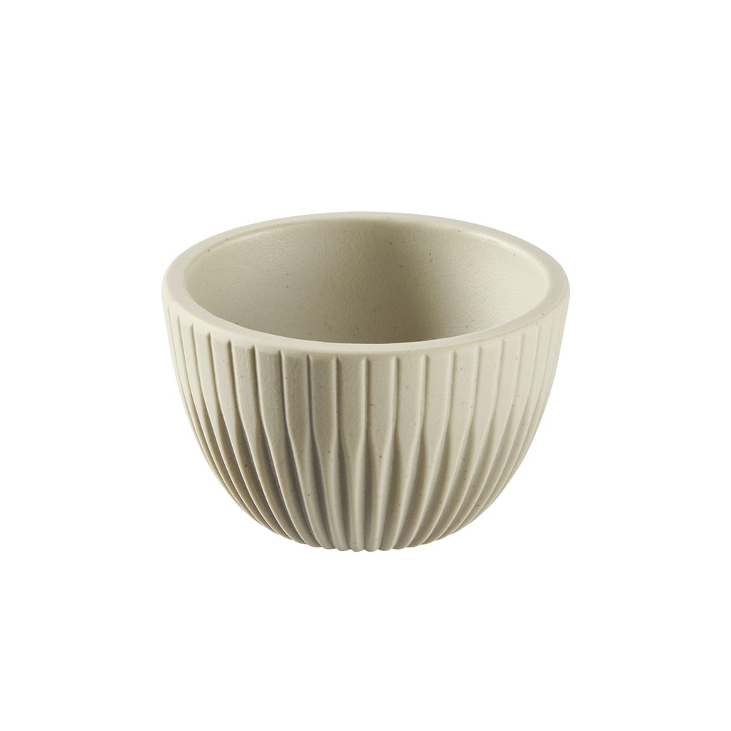 Melamine dipkommen set van 6 ø 6.0x3.5cm 30.0 ml Lineo grijs