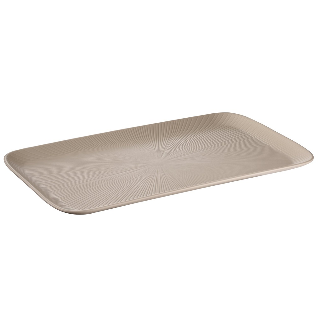 GN 1/1 schaal melamine 53x32.5x2.5cm Nero zand